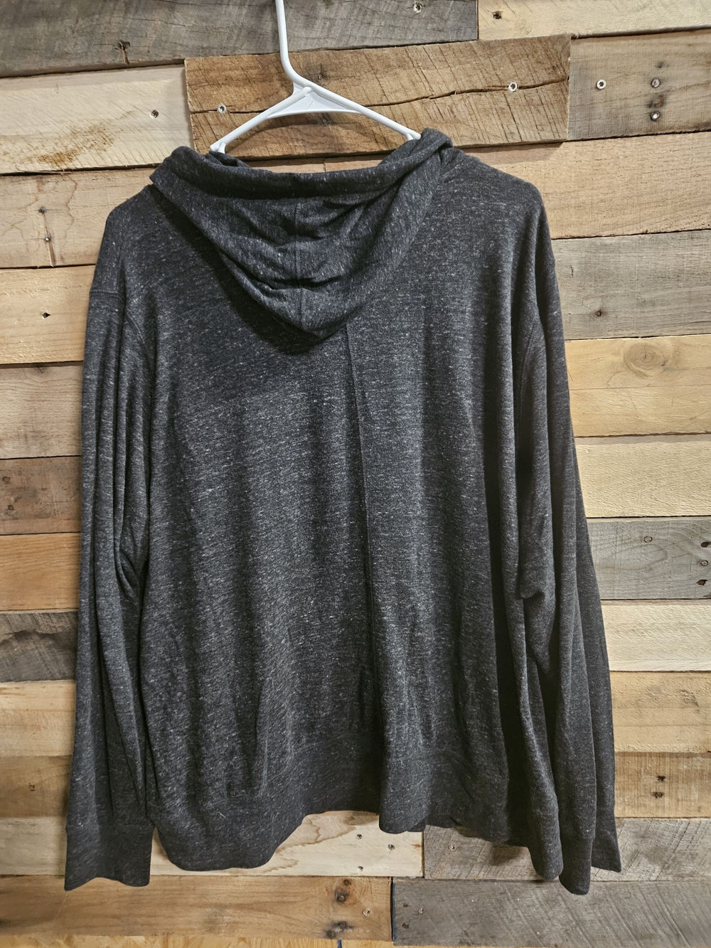 Nike Womens Dark Gray Crewneck Hoodie - Picture 6 of 6